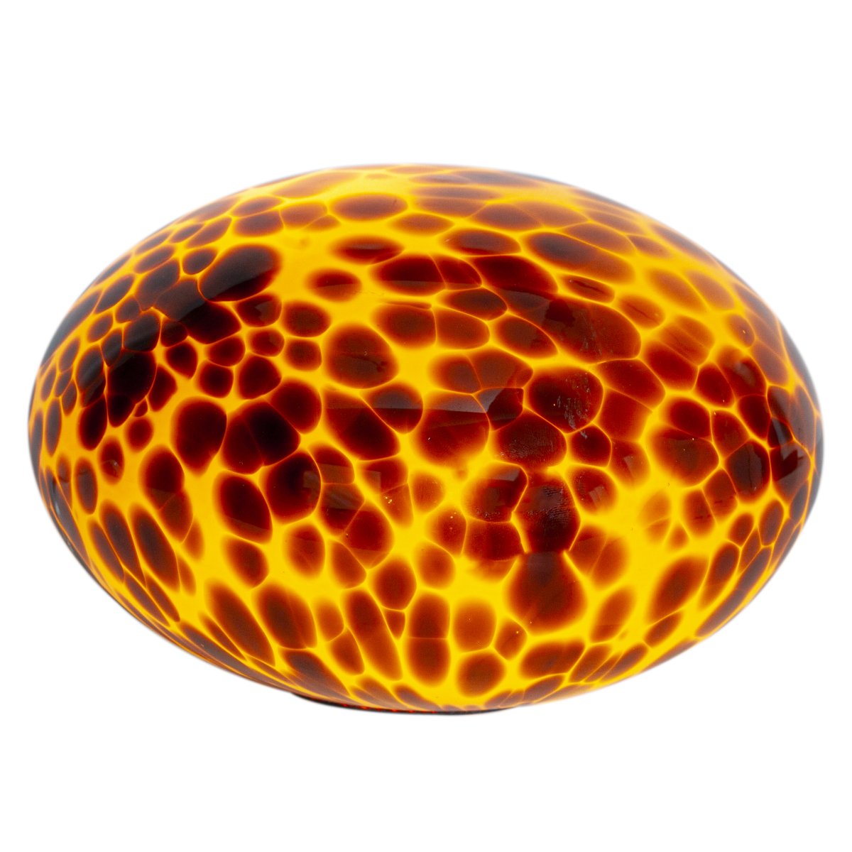 Perla 12cm Ámbar lámpara de mesa De Cottex - Perla es una elegante l&aacute;mpara de mesa de cristal en un c&aacute;lido tono marr&oacute;n/&aacute;mbar que crea una luz suave y acogedora.