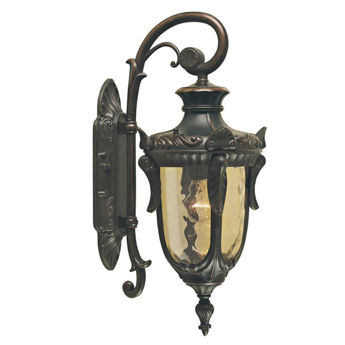 Philadelphia Bronce antiguo lámpara de exterior De Elstead Lighting - Este diseño atemporal hace que la lámpara sea un complemento perfecto para áreas al aire libre, mientras que su clasificación de protección IP44 la hace resistente a la intemperie.