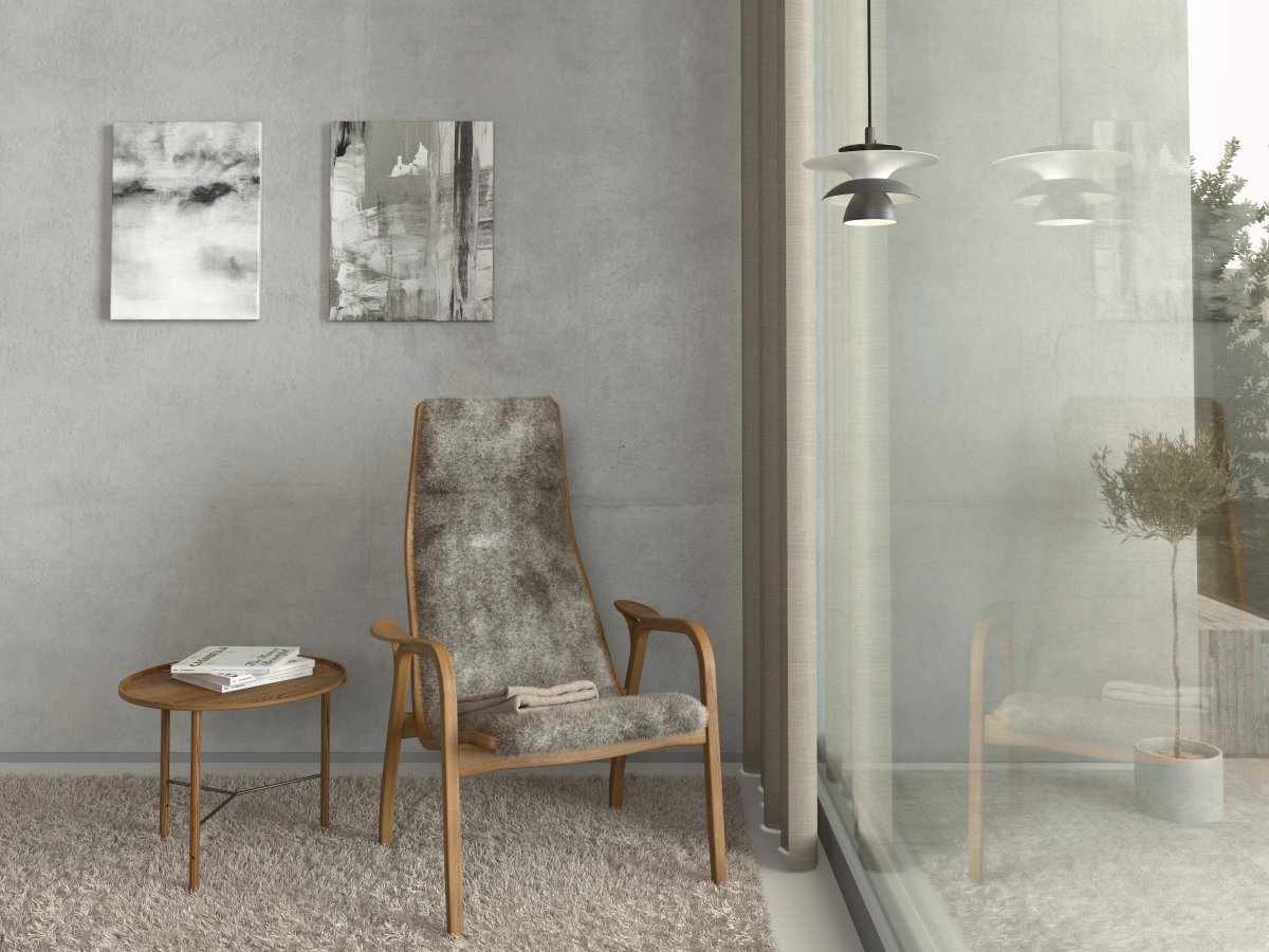 Picasso Ø18 Gris óxido lámpara de ventana De Belid - La l&aacute;mpara colgante Picasso es una l&aacute;mpara de hermoso dise&ntilde;o fabricada en metal de alta calidad.