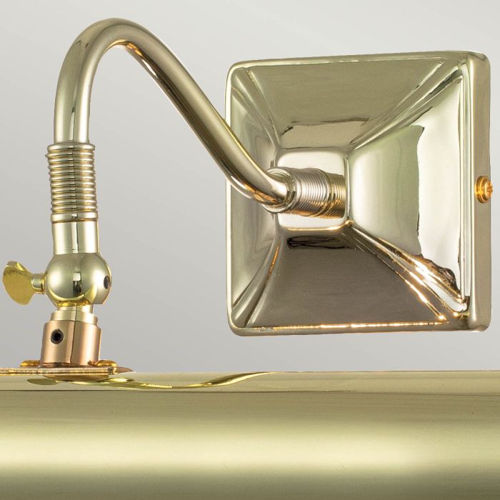 Picture 36cm Latón De Elstead Lighting - Una gama sencilla de luces para cuadros elegantes y con estilo en acabado de lat&oacute;n pulido.