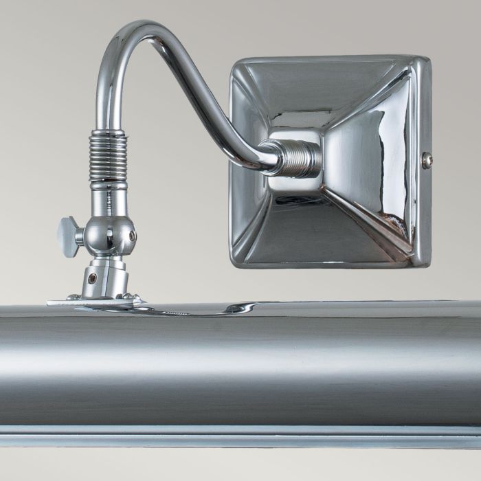 Picture 36cm Cromo De Elstead Lighting - Una gama sencilla de luces para cuadros elegantes y con estilo con un acabado en cromo pulido.