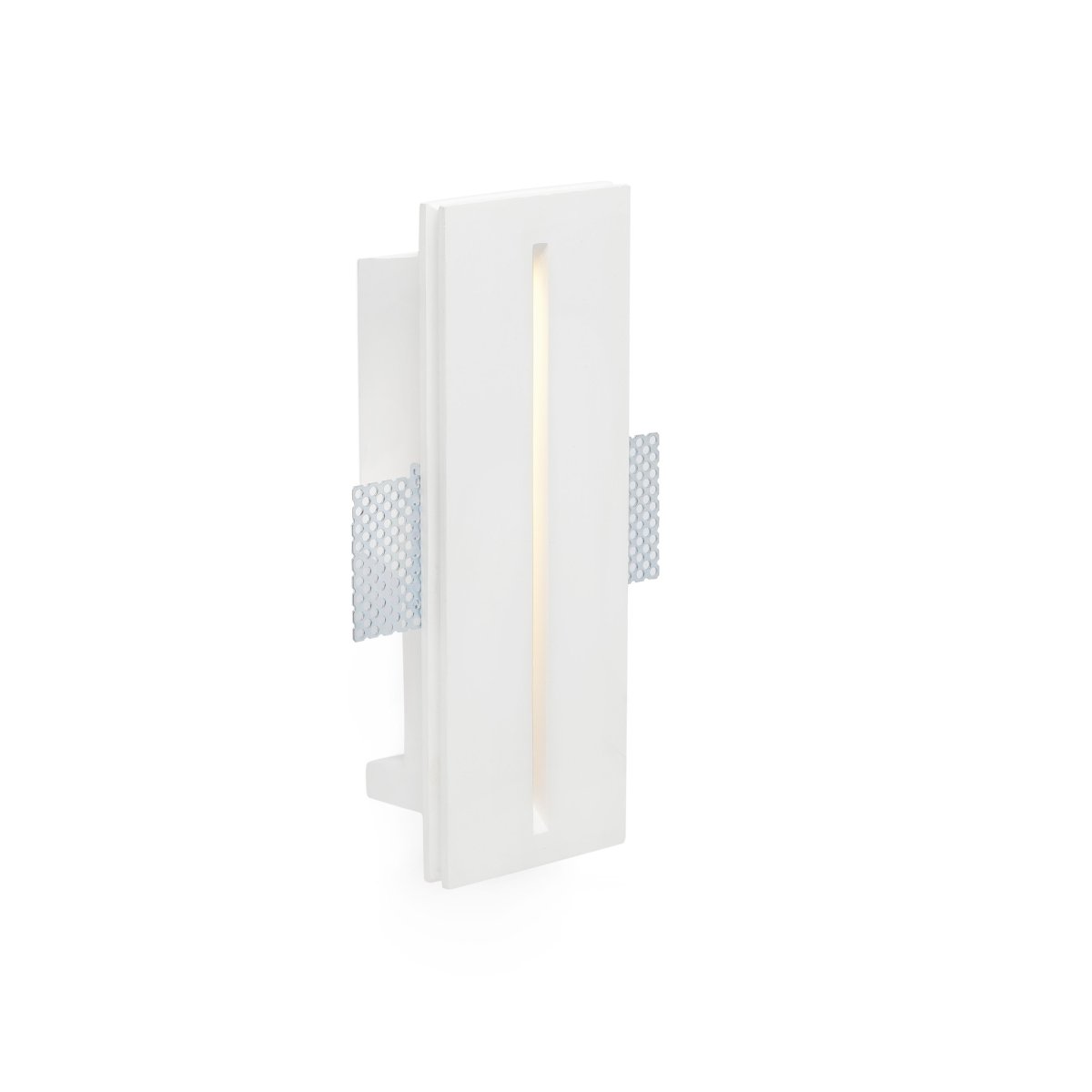 Linear Blanco De Faro Barcelona - Ilumina tu hogar con esta l&aacute;mpara LED empotrada de yeso y aluminio.