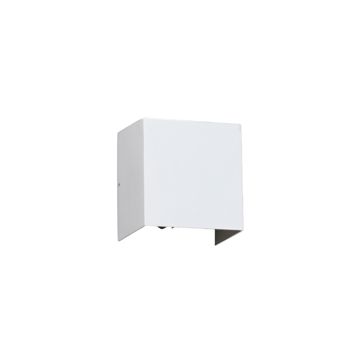 Olan Blanco lámpara de exterior De Faro Barcelona - Olan es un aplique de pared exterior de color blanco fabricado en aluminio fundido con fuente de luz LED.