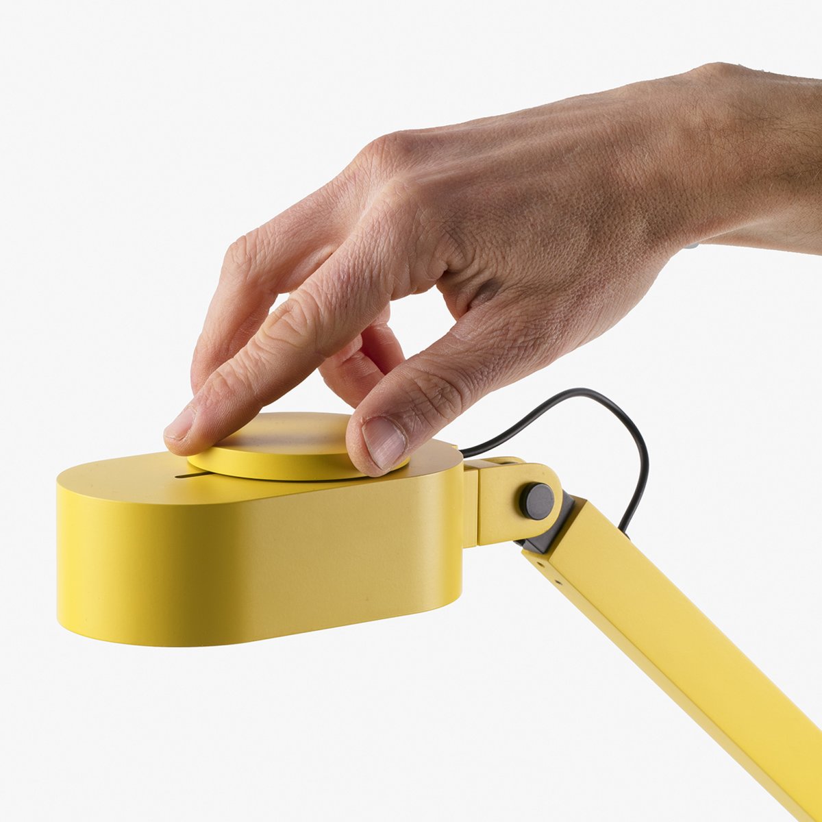 Inviting 86cm Amarillo lámpara de escritorio De Faro Barcelona - 