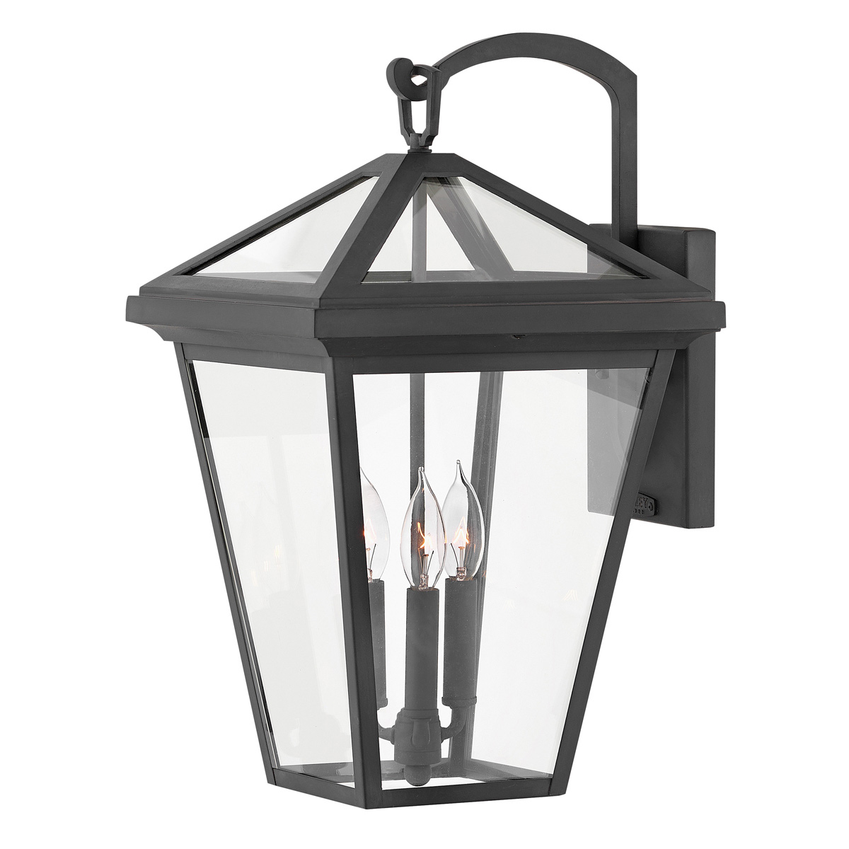 Alford Place 54cm Negro lámpara de exterior De Elstead Lighting - Alford Place &auml;r en klassisk och elegant fasadlampa som kombinerar tidl&ouml;s design med h&ouml;g kvalitet.