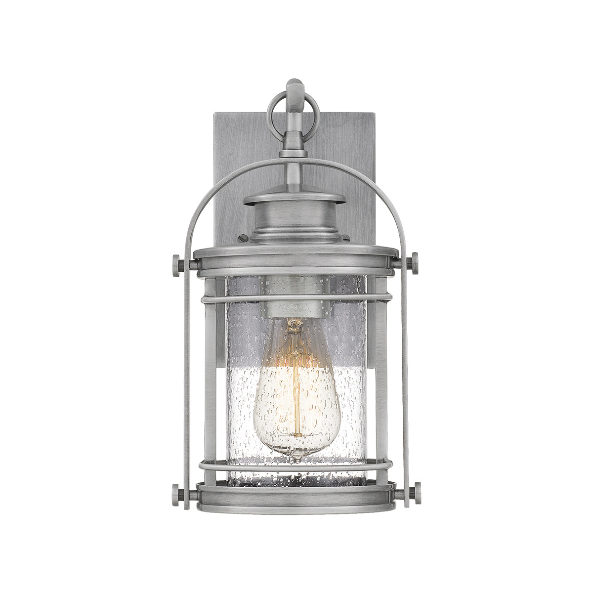 Booker 28cm Aluminio lámpara de exterior De Elstead Lighting - Booker &auml;r en stilfull och robust fasadlampa med en design inspirerad av klassiska marina lanternor.