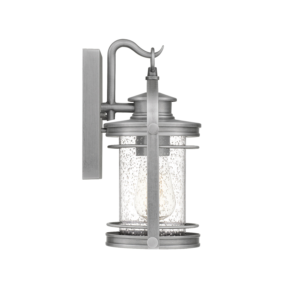 Booker 28cm Aluminio lámpara de exterior De Elstead Lighting - Booker &auml;r en stilfull och robust fasadlampa med en design inspirerad av klassiska marina lanternor.