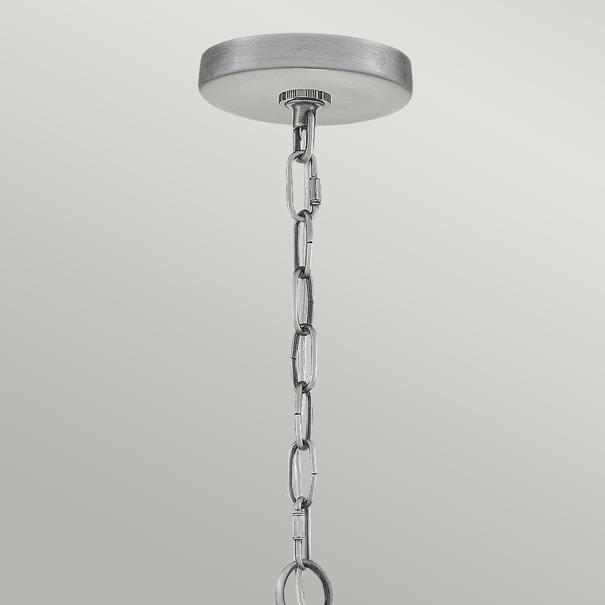 Booker 28cm Aluminio De Elstead Lighting - Booker &auml;r en stilfull och robust takpendel med en design inspirerad av klassiska marina lanternor.