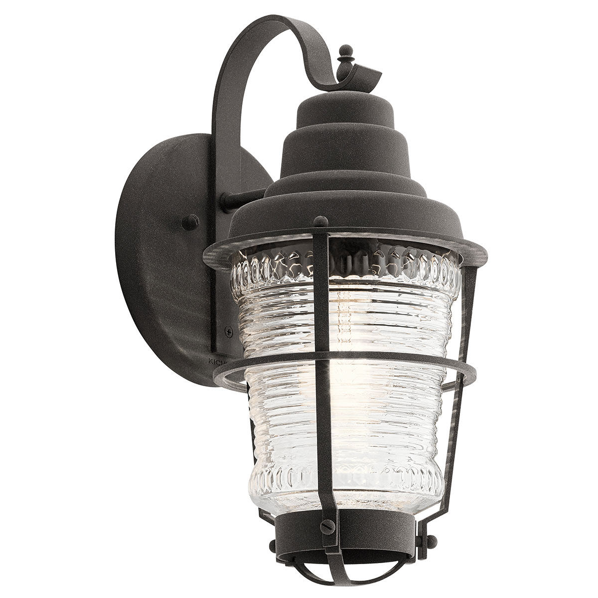 Chance Harbor 37cm Zinc lámpara de exterior De Elstead Lighting - Chance Harbor &auml;r en klassisk och robust fasadlampa med en design inspirerad av maritim stil.