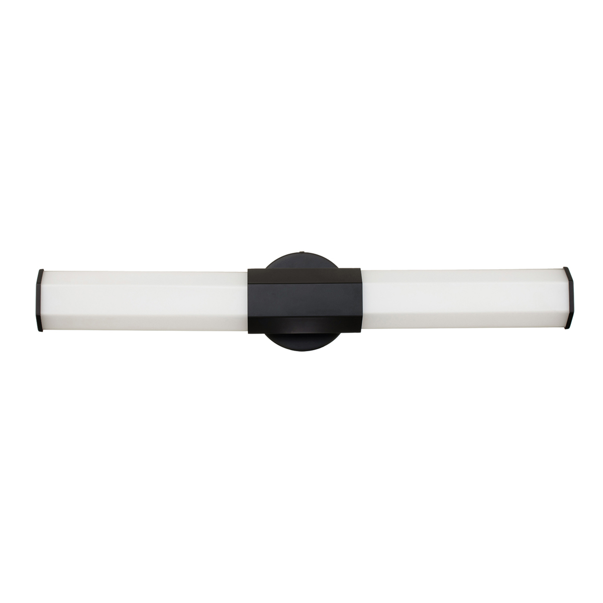 Facet 65cm Negro lámpara de baño De Elstead Lighting - Facet es una lámpara de baño moderna y elegante que combina funcionalidad y estética.