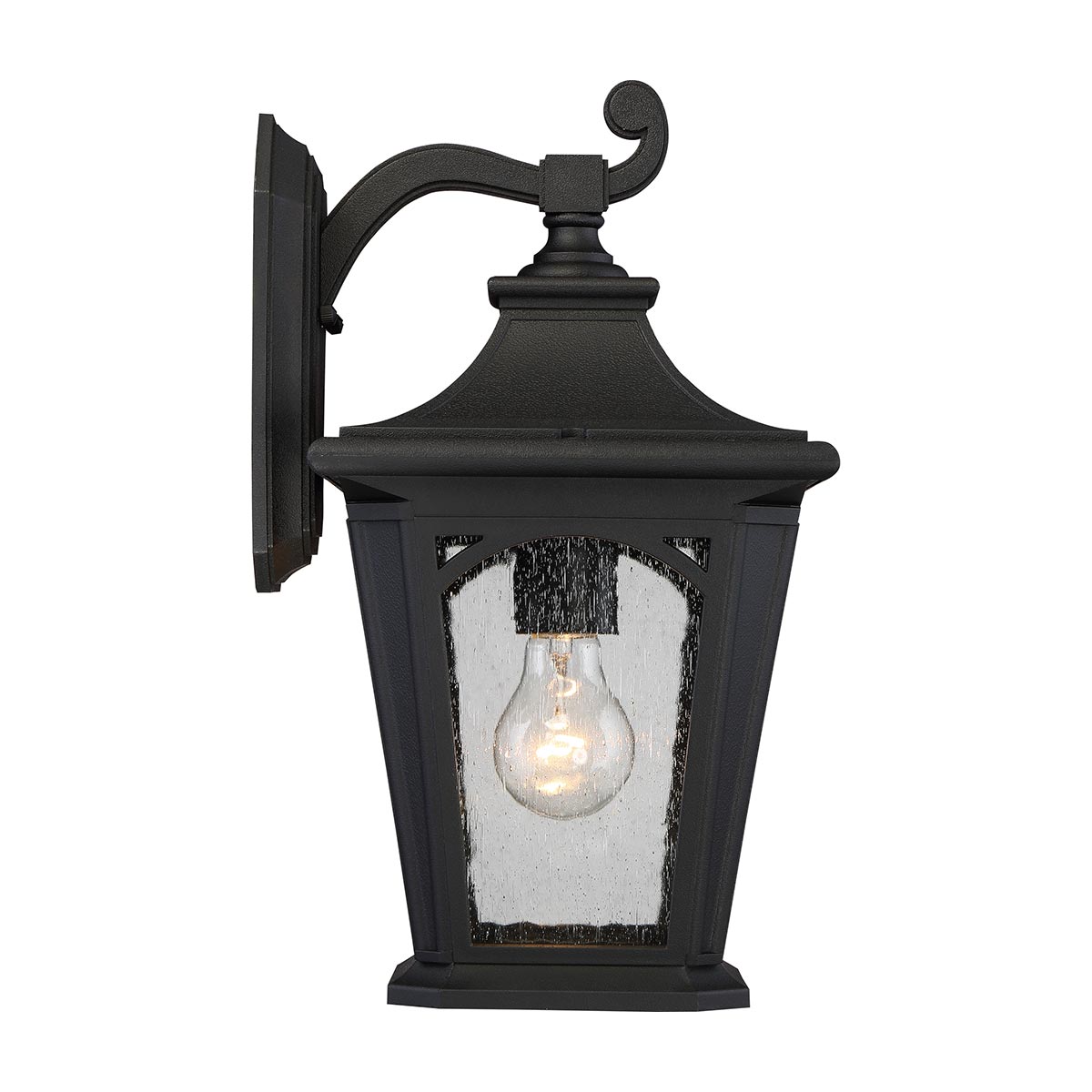 Bedford Negro lámpara de exterior De Elstead Lighting - La lámpara tiene un grado de protección IP44 y, por lo tanto, es adecuada para uso en exteriores y está protegida de los elementos.