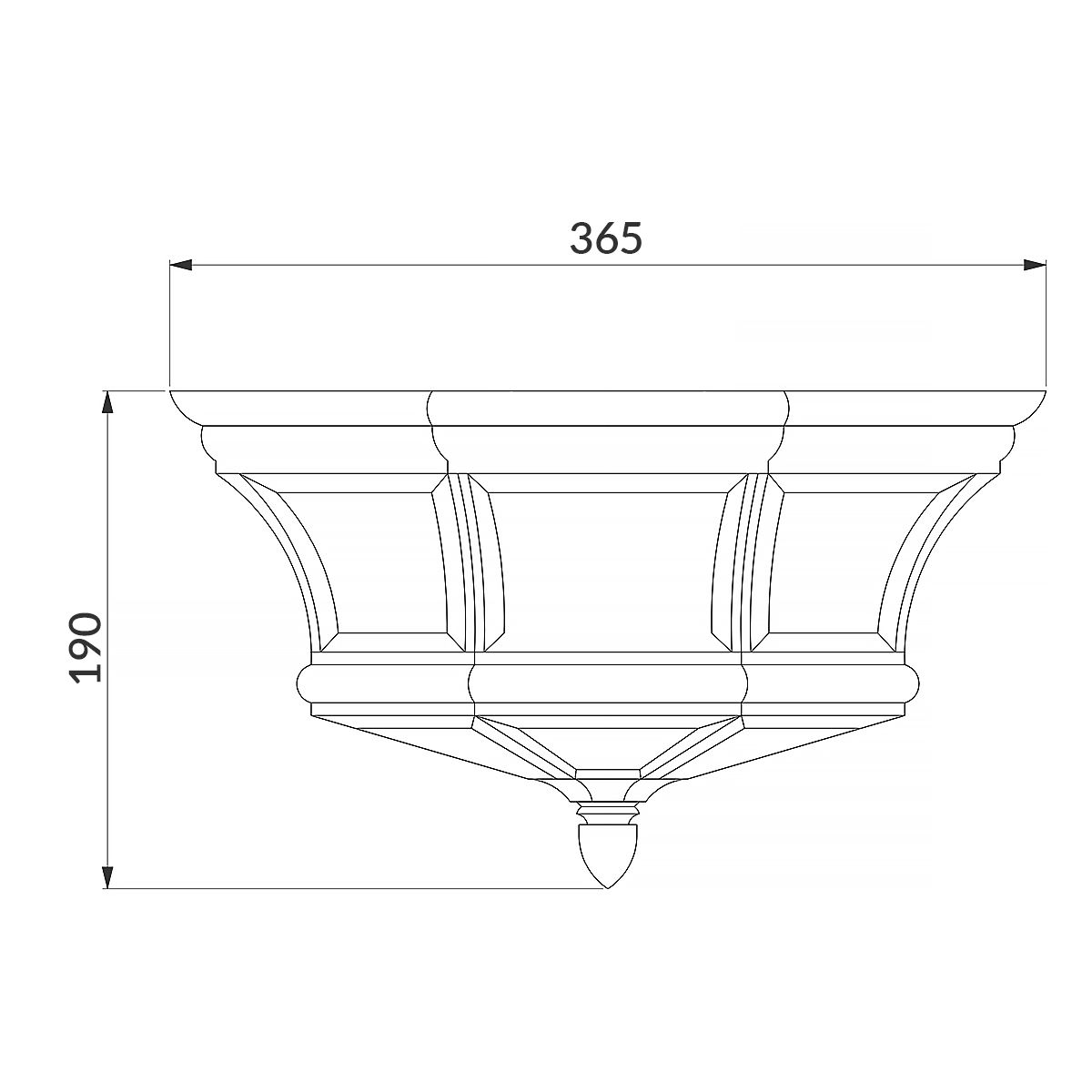Newbury Cobre De Elstead Lighting - Dale un toque de elegancia a tu hogar con la l&aacute;mpara de exterior Newbury.