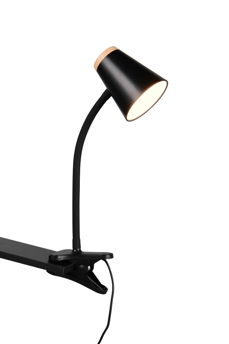 Pongo Negro lámpara de pinza De Trio Lighting - 