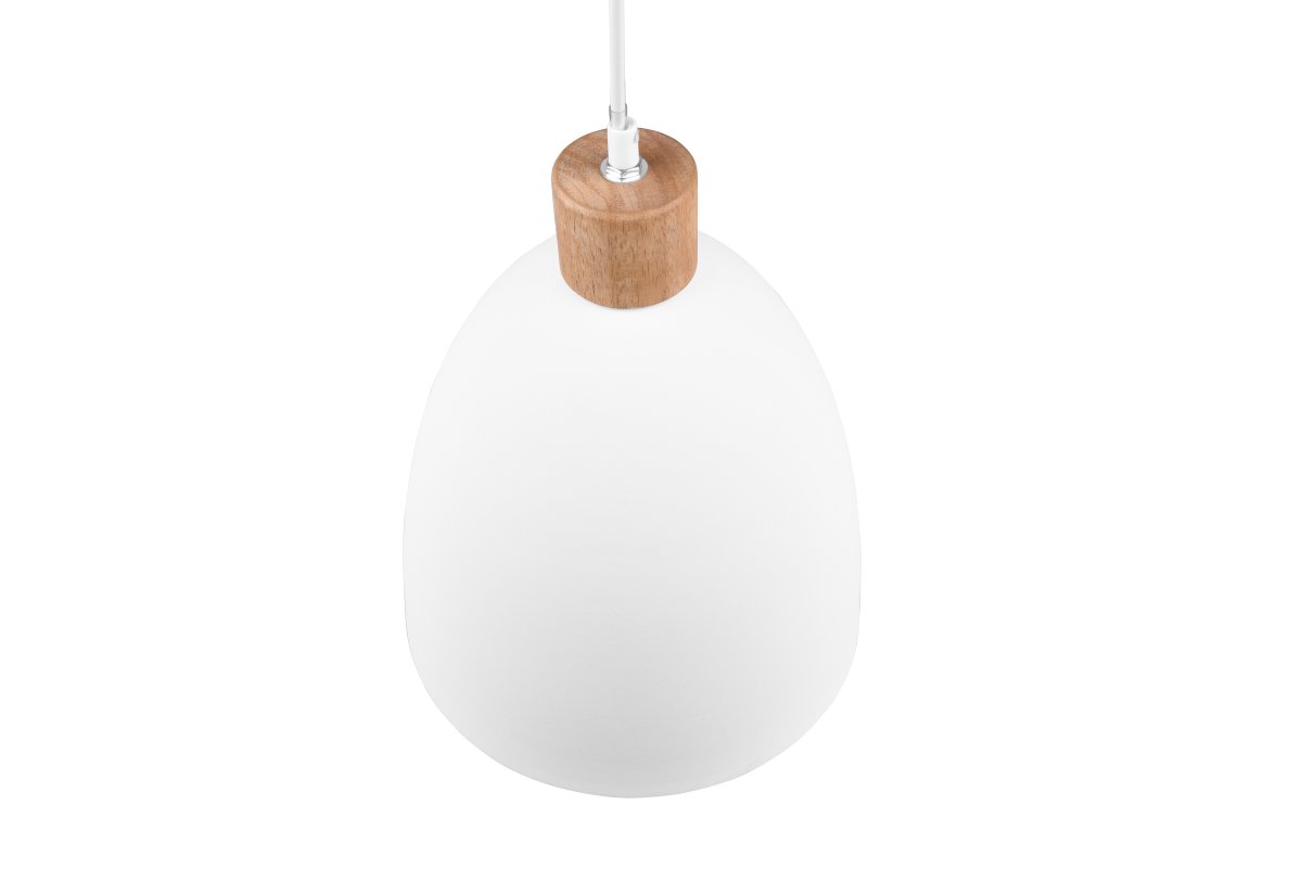 Jagger Ø25 Blanco Lámpas de techo De Trio Lighting - Esta lámpara de inspiración vintage se convertirá en el centro de atención de la sala de estar, transformándola en un refugio moderno y acogedor.