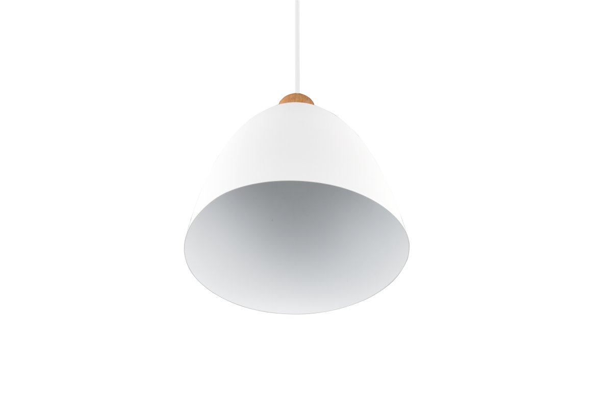 Jagger Ø25 Blanco Lámpas de techo De Trio Lighting - Esta lámpara de inspiración vintage se convertirá en el centro de atención de la sala de estar, transformándola en un refugio moderno y acogedor.