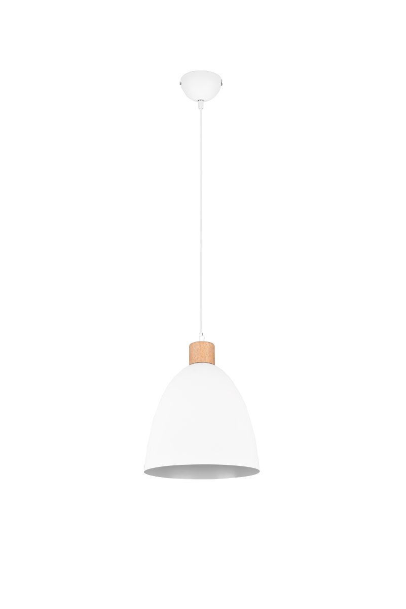 Jagger Ø25 Blanco Lámpas de techo De Trio Lighting - Esta lámpara de inspiración vintage se convertirá en el centro de atención de la sala de estar, transformándola en un refugio moderno y acogedor.