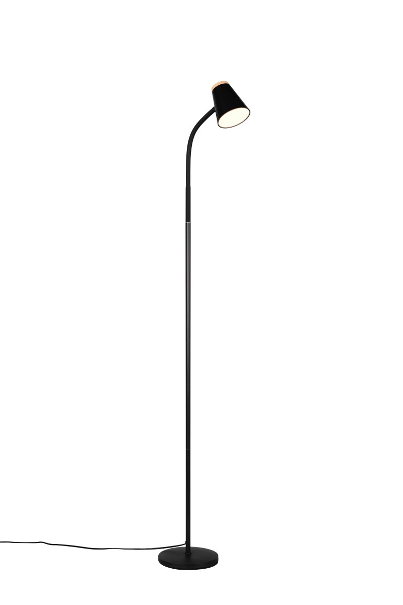 Pongo Negro lámpara de pie De Trio Lighting - 