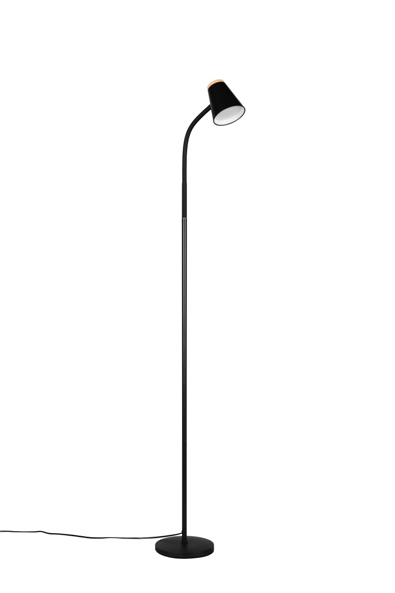 Pongo Negro lámpara de pie De Trio Lighting - 
