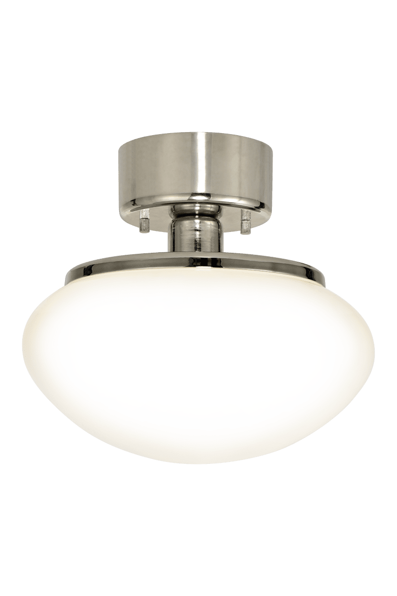 New August Ø27 Plata plafón De Aneta Lighting - Para quienes buscan una lámpara con carácter que no ocupe demasiado espacio en la habitación, New August es la opción ideal: un detalle elegante que realza todo el interior.
