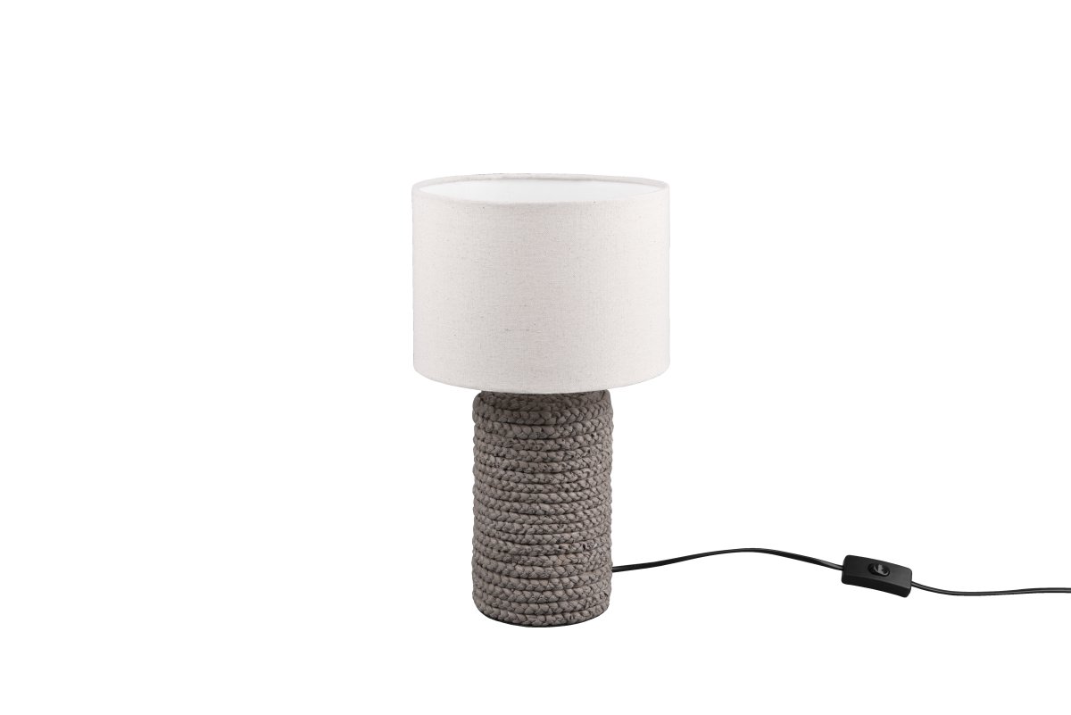 Mala 38cm Marrón lámpara de mesa De Trio Lighting - 