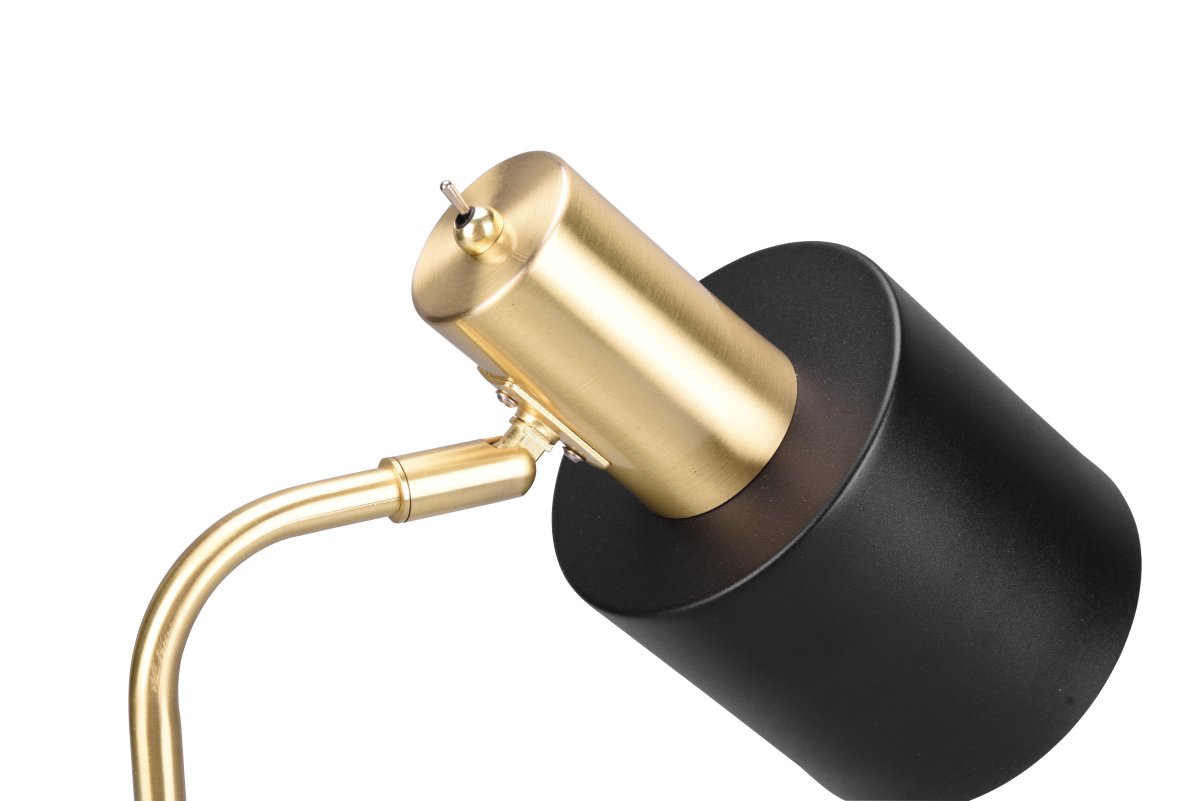 Adam 43cm Latón lámpara de escritorio De Trio Lighting - 