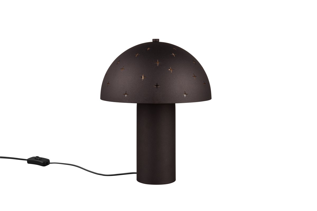 Seta 32cm Negro lámpara de mesa De Trio Lighting - Dale a tu sal&oacute;n o a tu mesita de noche una expresi&oacute;n atemporal y un toque moderno con la l&aacute;mpara de mesa Seta.