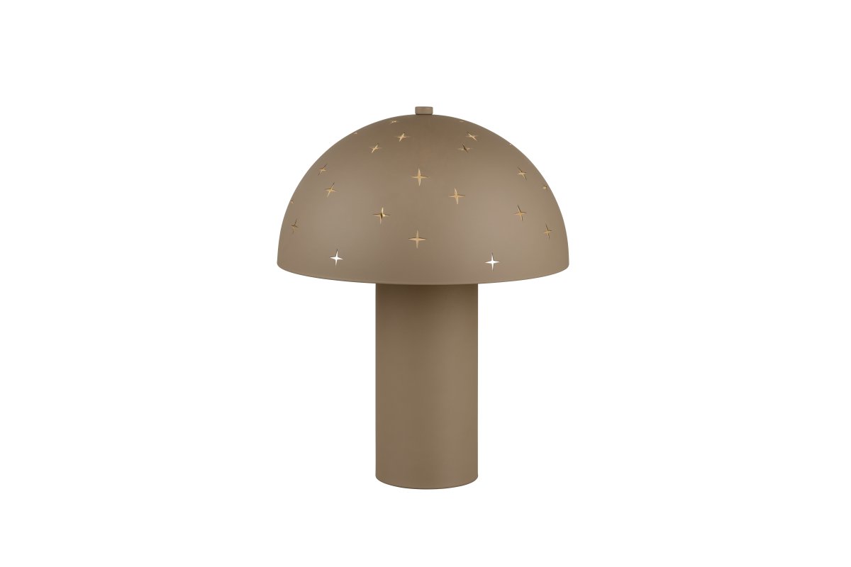Seta 32cm Grisáceo lámpara de mesa De Trio Lighting - Dale a tu sal&oacute;n o a tu mesita de noche una expresi&oacute;n atemporal y un toque moderno con la l&aacute;mpara de mesa Seta.