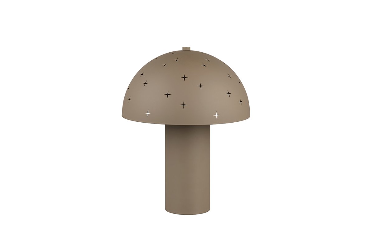 Seta 32cm Grisáceo lámpara de mesa De Trio Lighting - Dale a tu sal&oacute;n o a tu mesita de noche una expresi&oacute;n atemporal y un toque moderno con la l&aacute;mpara de mesa Seta.