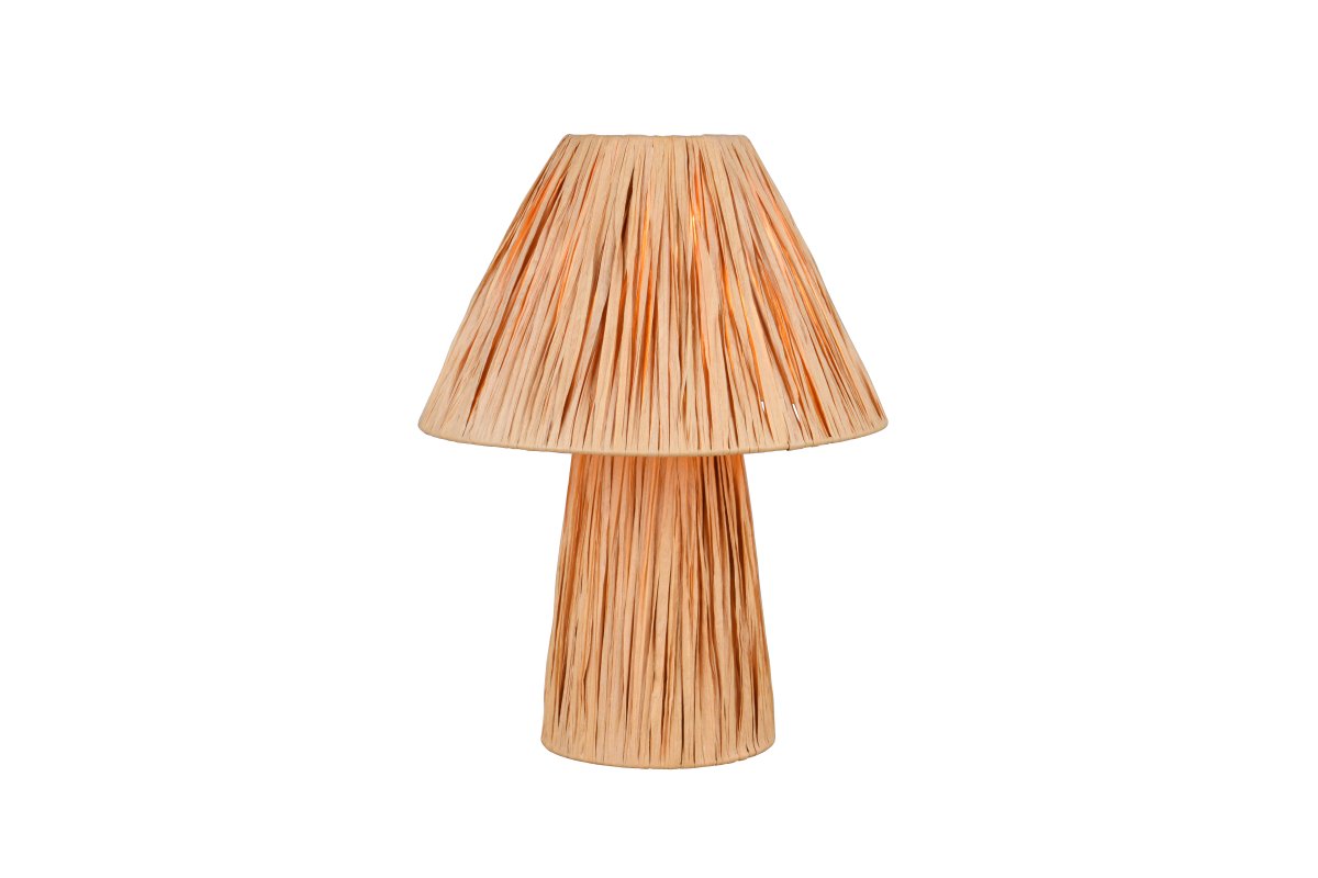 Anea 30cm Naturaleza lámpara de mesa De Trio Lighting - 