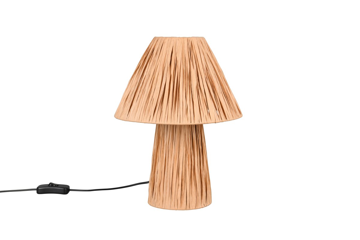 Anea 30cm Naturaleza lámpara de mesa De Trio Lighting - 