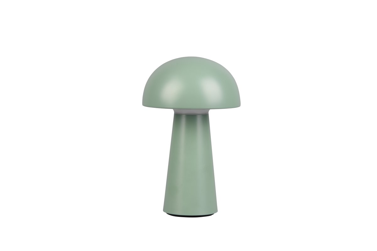 Lennon 22cm Verde portátil De Trio Lighting - La l&aacute;mpara de mesa Lennon combina un dise&ntilde;o elegante con una funci&oacute;n pr&aacute;ctica y es perfecta para uso en interiores y exteriores.