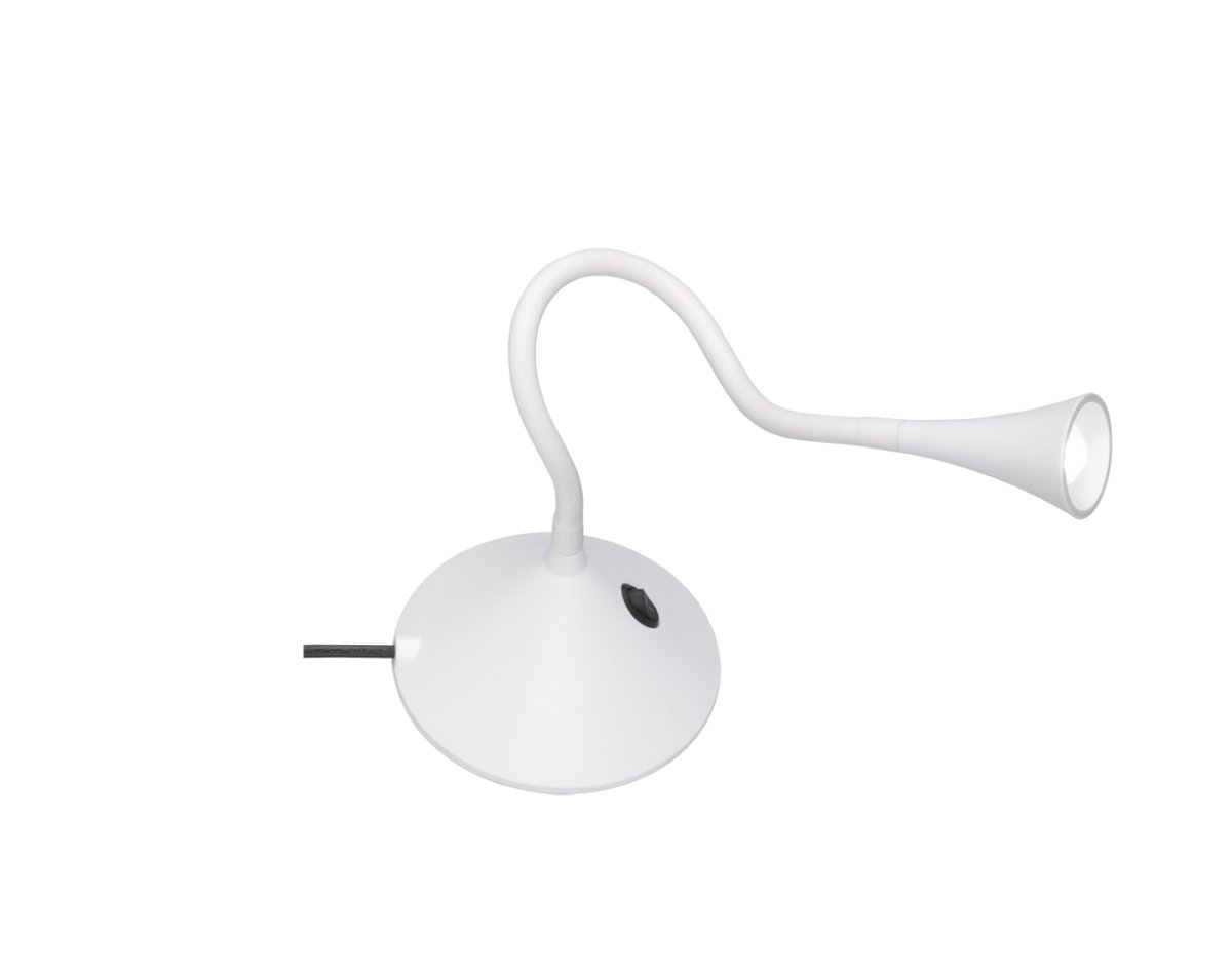 Viper 30cm Blanco lámpara de escritorio De Trio Lighting - 