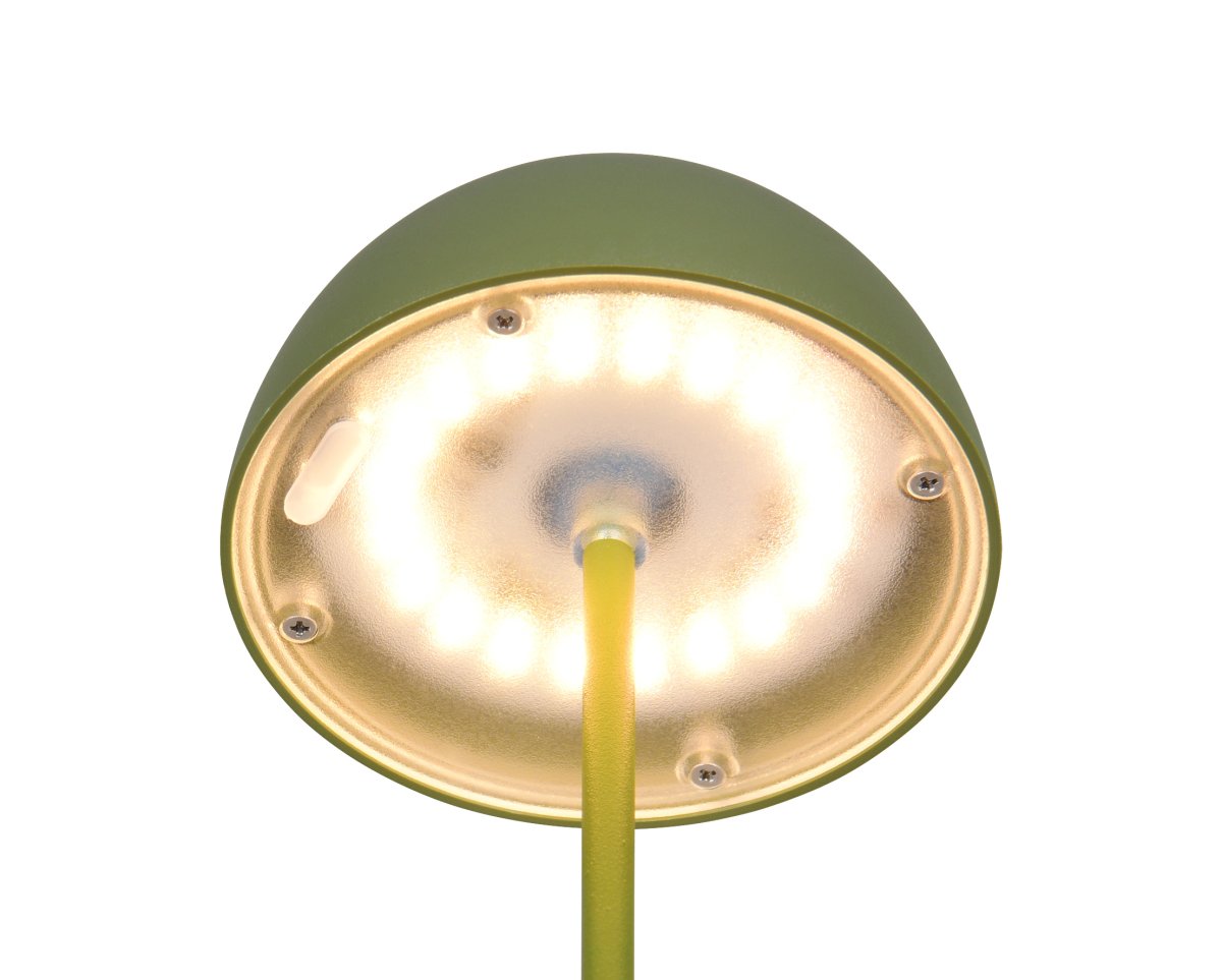 Ortiz 20cm Verde portátil De Trio Lighting - 