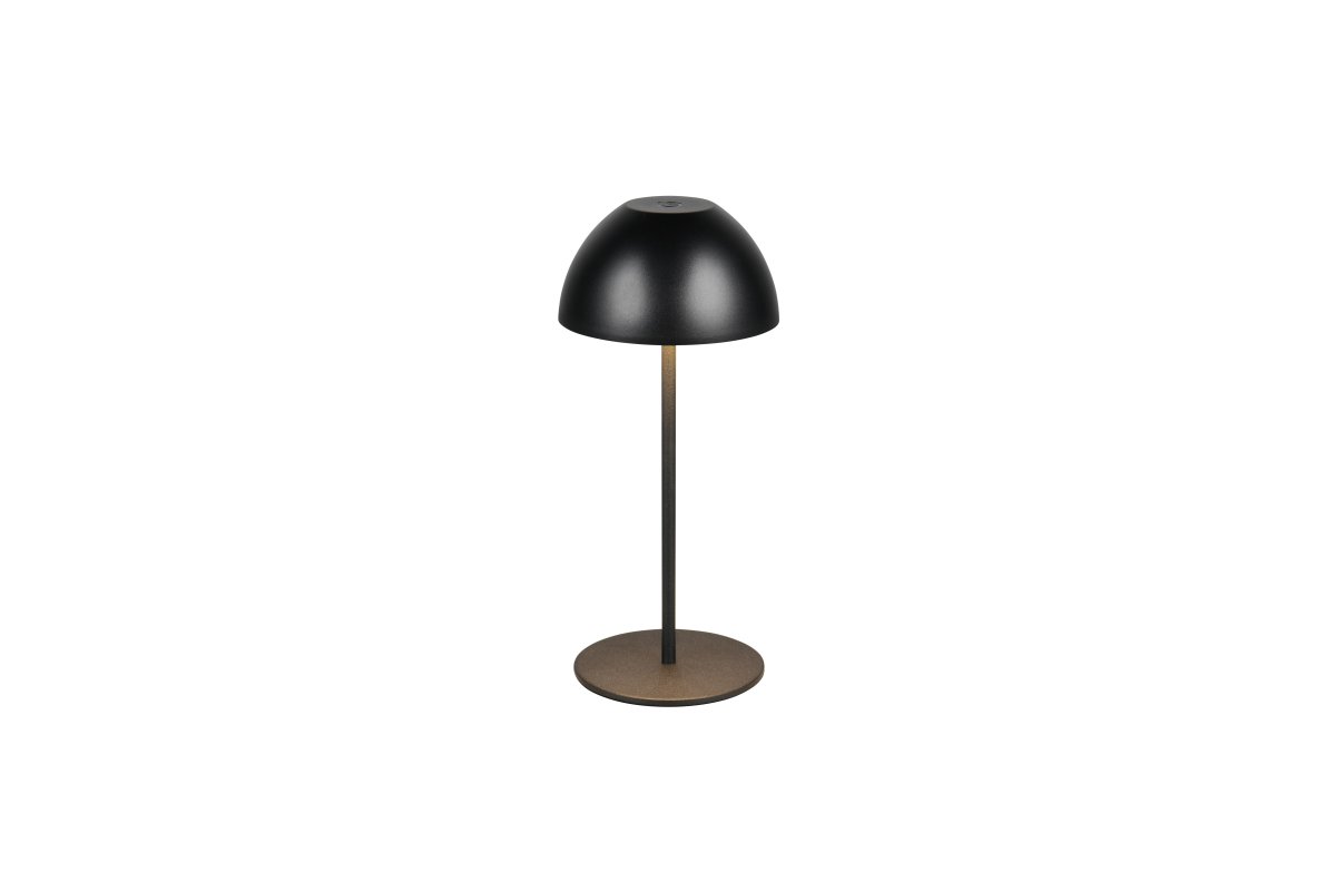 Ortiz 20cm Negro portátil De Trio Lighting - 