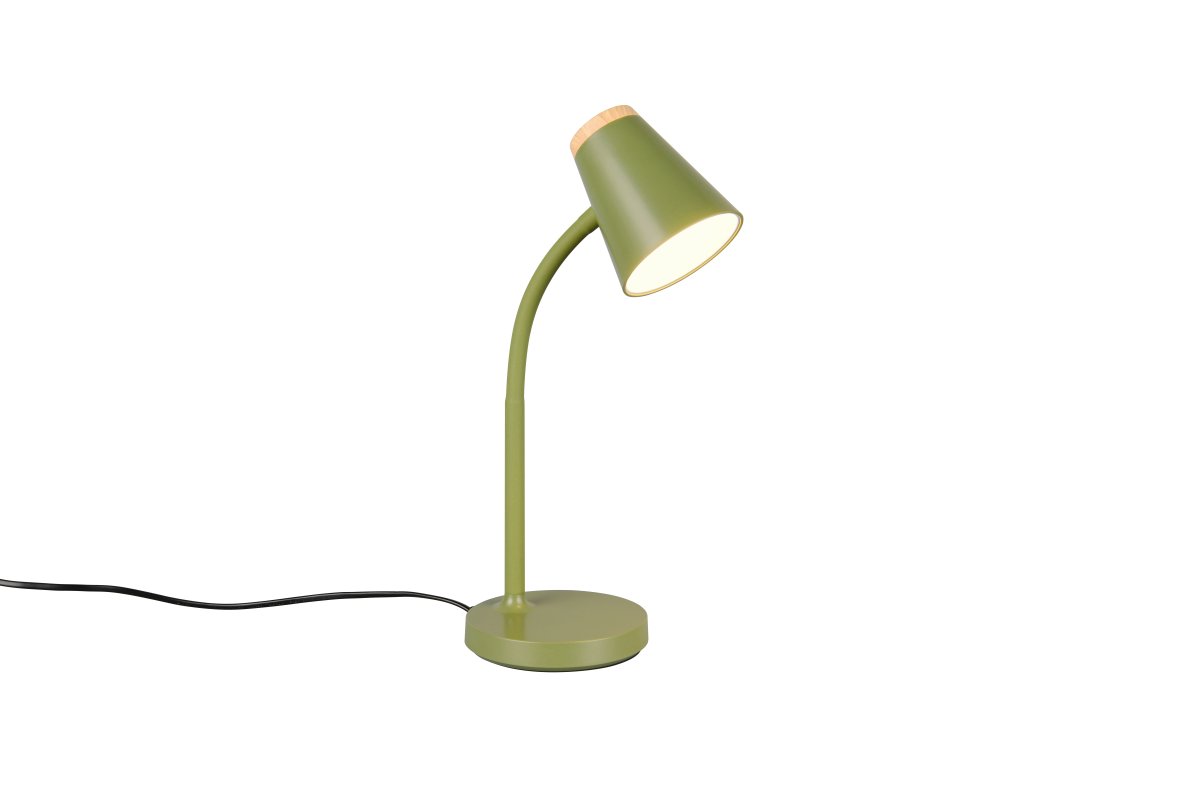 Pongo 36cm Verde lámpara de escritorio De Trio Lighting - 