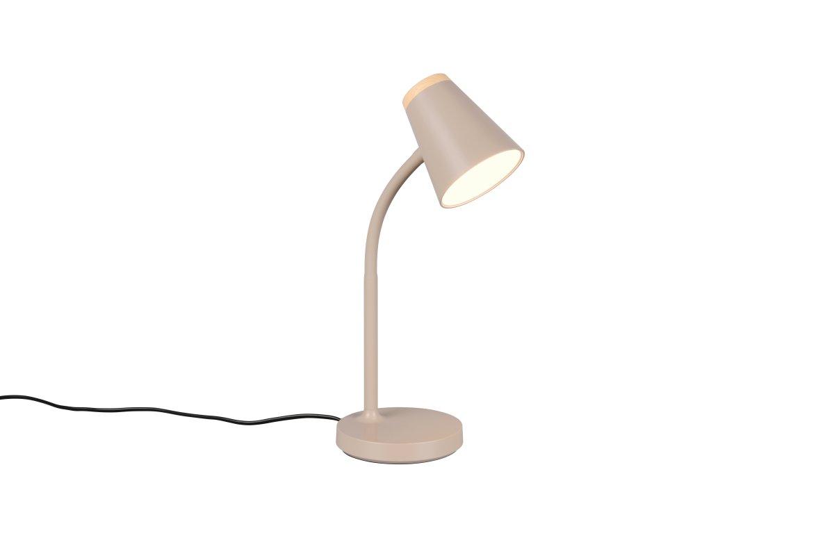 Pongo 36cm Beige lámpara de escritorio De Trio Lighting - 