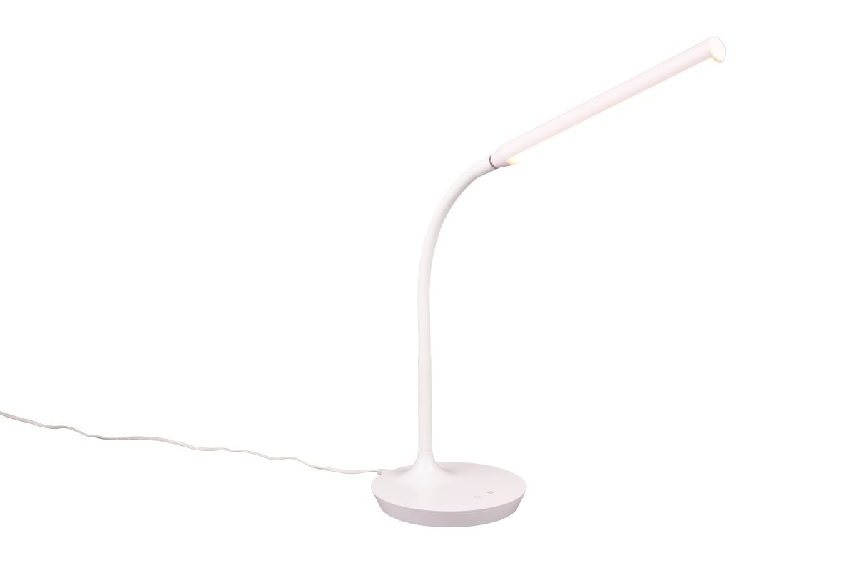 Toro 38cm Blanco lámpara de escritorio De Trio Lighting - 