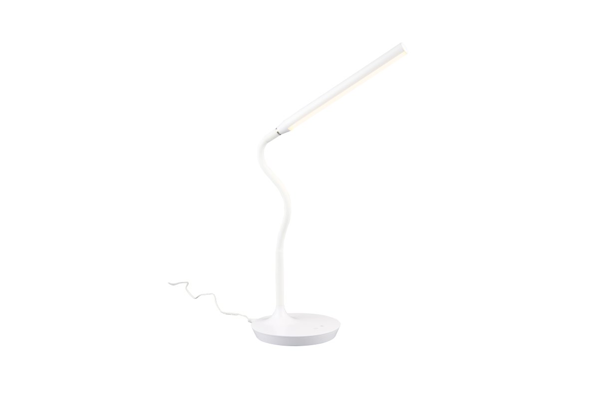 Toro 38cm Blanco lámpara de escritorio De Trio Lighting - 