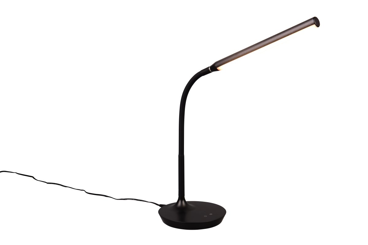 Toro 38cm Negro lámpara de escritorio De Trio Lighting - 