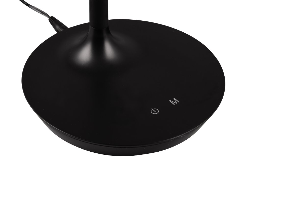 Toro 38cm Negro lámpara de escritorio De Trio Lighting - 