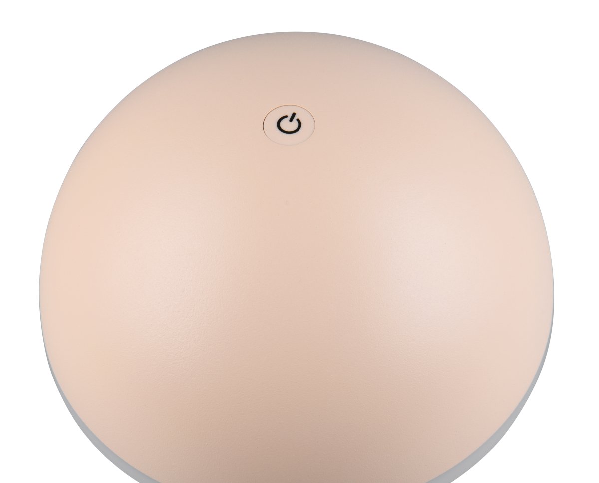 Fungo 30cm Arena portátil De Trio Lighting - Con una función táctil para atenuar y ajustar el color de la luz, así como una estación de carga independiente, es una fuente de luz flexible para interiores y exteriores.