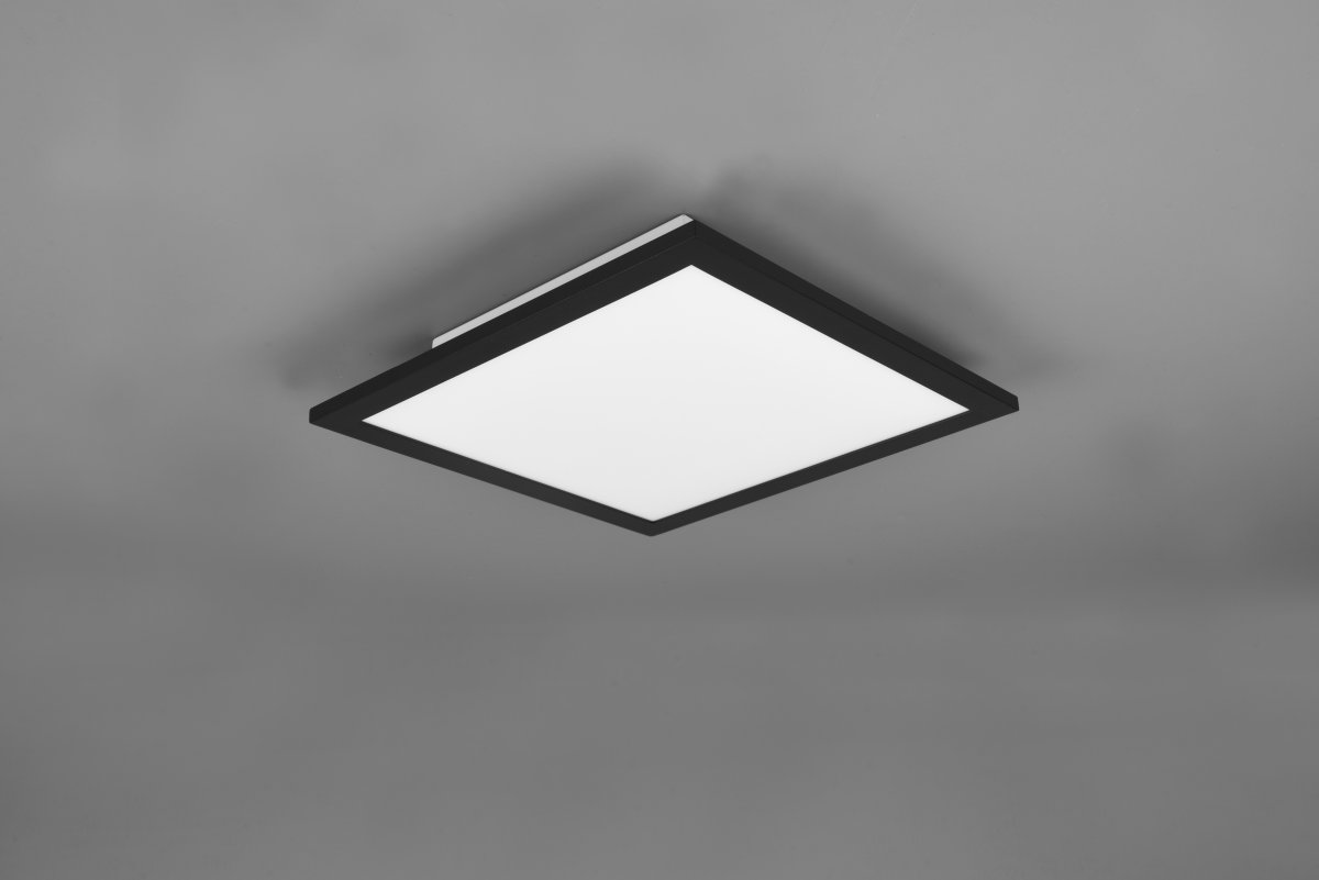 Alpha 30cm Negro plafón De Trio Lighting - 