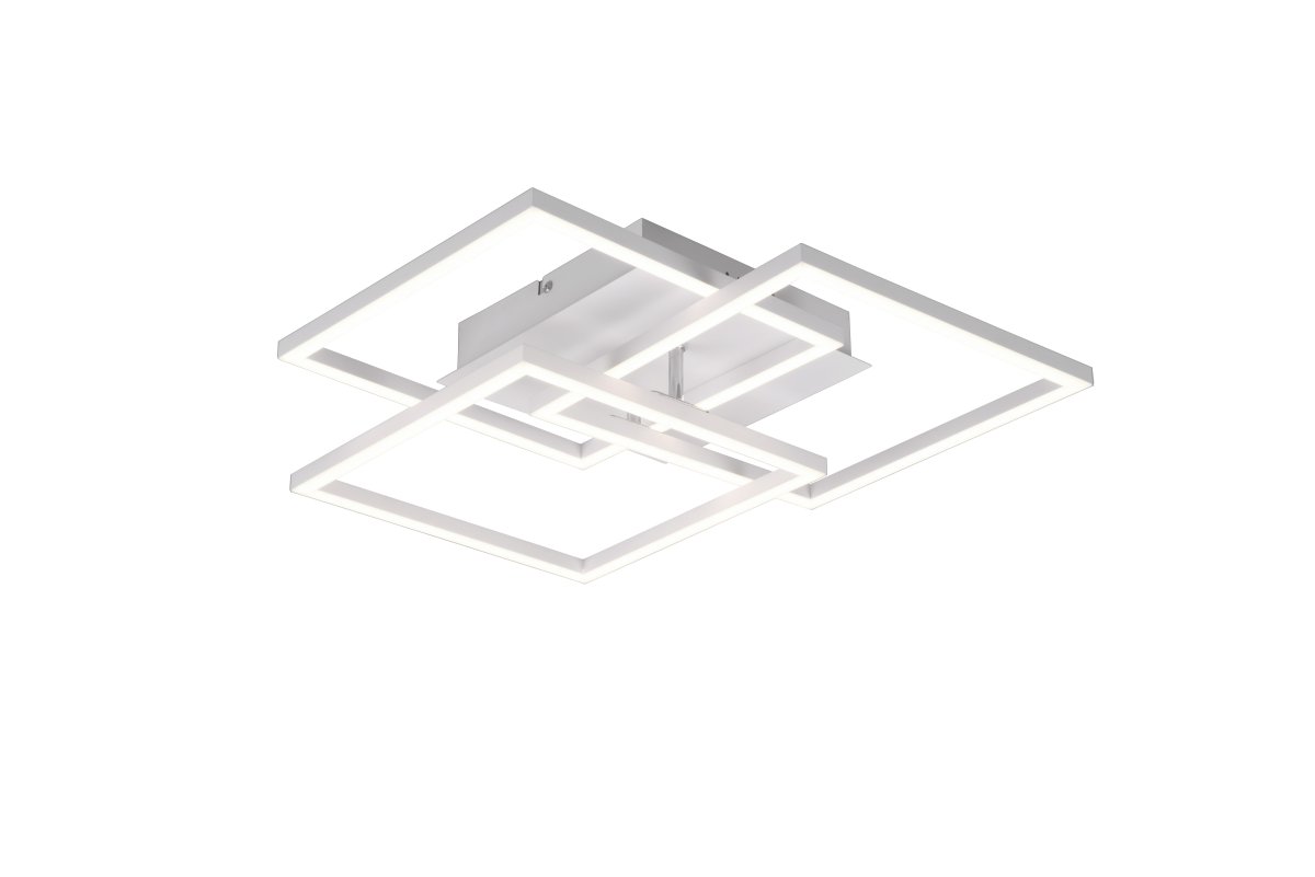 Mobile 42cm Blanco plafón De Trio Lighting - Con el control remoto incluido, puede ajustar fácilmente tanto el brillo como la temperatura del color desde blanco frío a blanco cálido para adaptarse a diferentes estados de ánimo y necesidades.