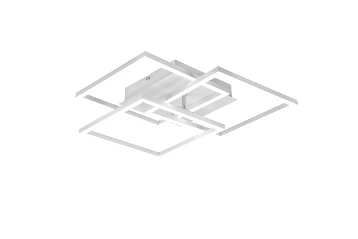 Mobile 42cm Blanco plafón De Trio Lighting - Con el control remoto incluido, puede ajustar fácilmente tanto el brillo como la temperatura del color desde blanco frío a blanco cálido para adaptarse a diferentes estados de ánimo y necesidades.