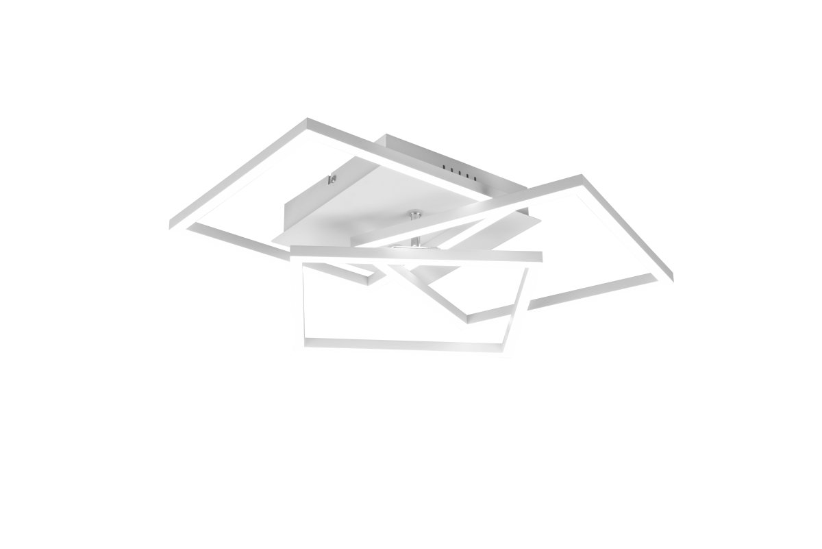 Mobile 42cm Blanco plafón De Trio Lighting - Con el control remoto incluido, puede ajustar fácilmente tanto el brillo como la temperatura del color desde blanco frío a blanco cálido para adaptarse a diferentes estados de ánimo y necesidades.