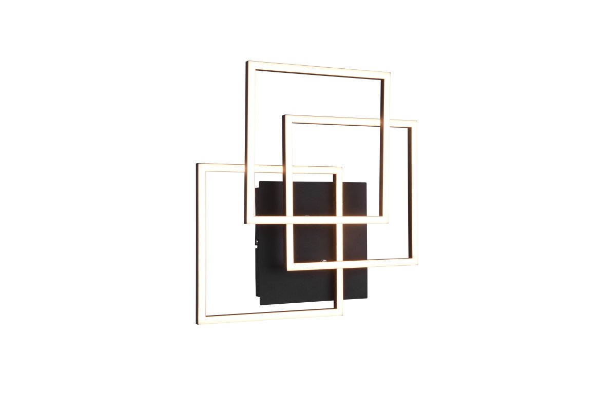 Mobile 42cm Negro plafón De Trio Lighting - Con el control remoto incluido, puede ajustar fácilmente tanto el brillo como la temperatura del color desde blanco frío a blanco cálido para adaptarse a diferentes estados de ánimo y necesidades.