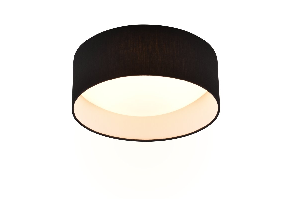 Locarno Ø30 Negro plafón De Trio Lighting - 