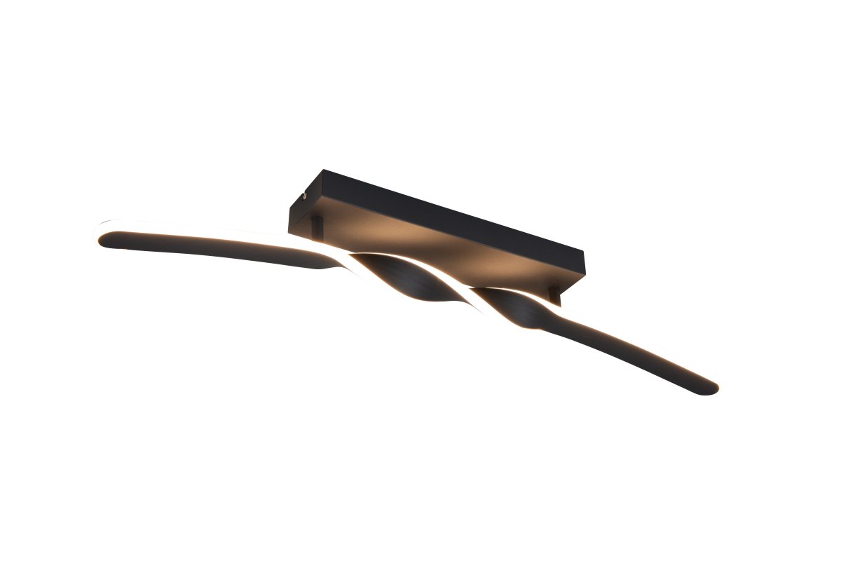 Ginko 80cm Negro plafón De Trio Lighting - 