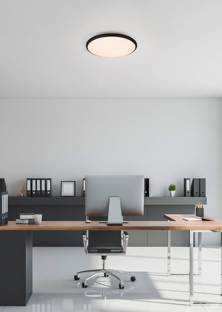 Limbus Ø34 Negro plafón De Trio Lighting - 