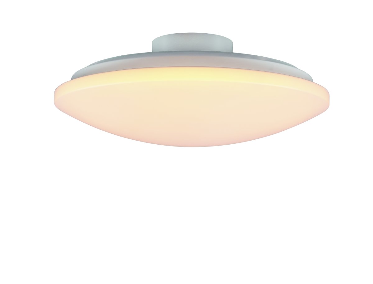 Prodo Ø50 Blanco plafón De Trio Lighting - La l&aacute;mpara de techo Prodo combina la iluminaci&oacute;n cl&aacute;sica con la funcionalidad.